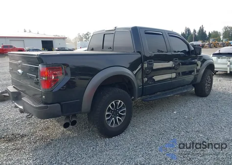 2012 Ford F150 Svt Raptor из США, поврежденный, VIN 1FTFW1R68CFC60119